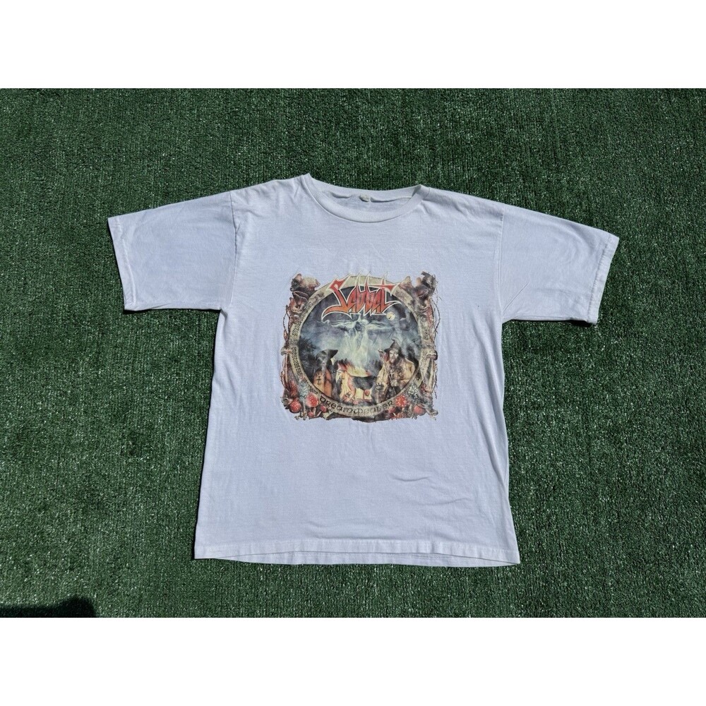 Rare Vintage Black Sabbath Dreamweaver White T-Shirt Size Medium